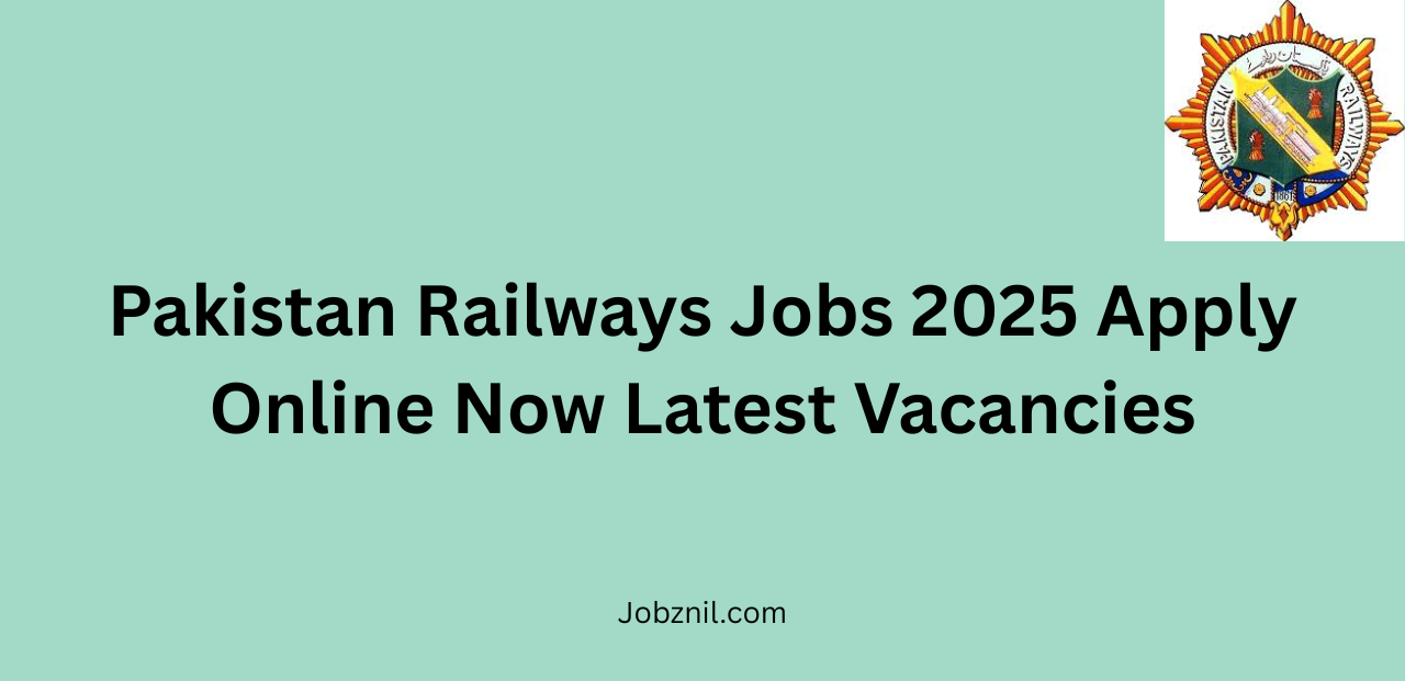 Pakistan Railways Jobs 2025